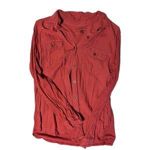 🧡🧡SO Long Sleeve Flannel Sz L🧡🧡